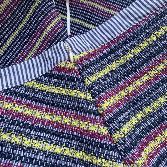 New Parker ruffle mini Skirt in Blue and pink Sz 10 - Picture 10 of 16